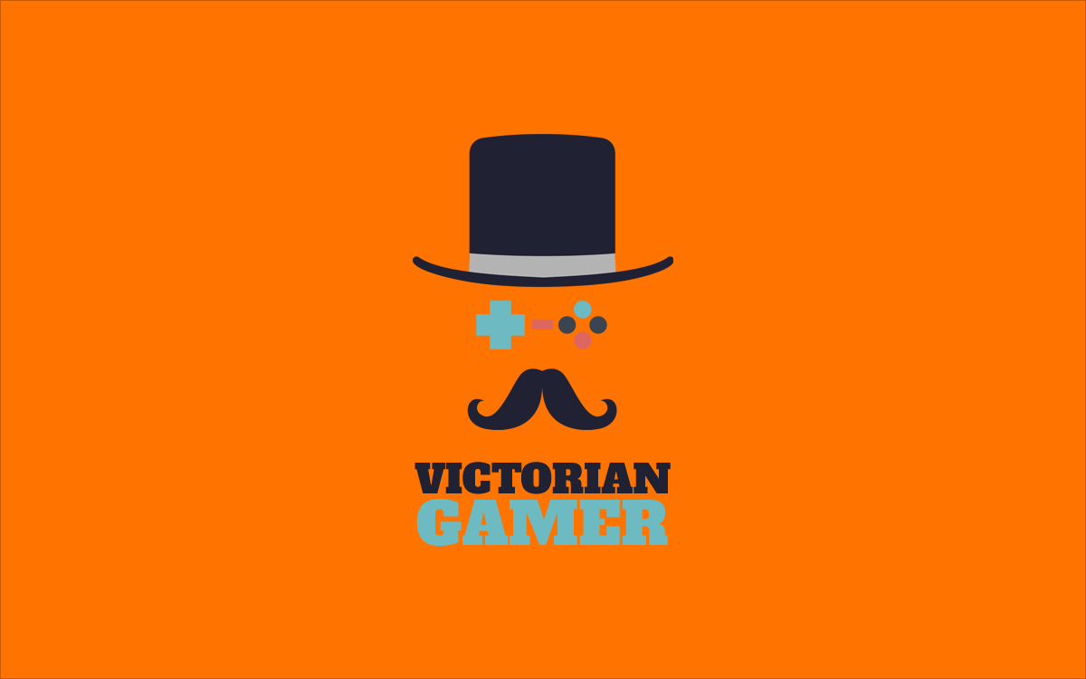 Victorian Gamer Geek Logo For Sale - Lobotz