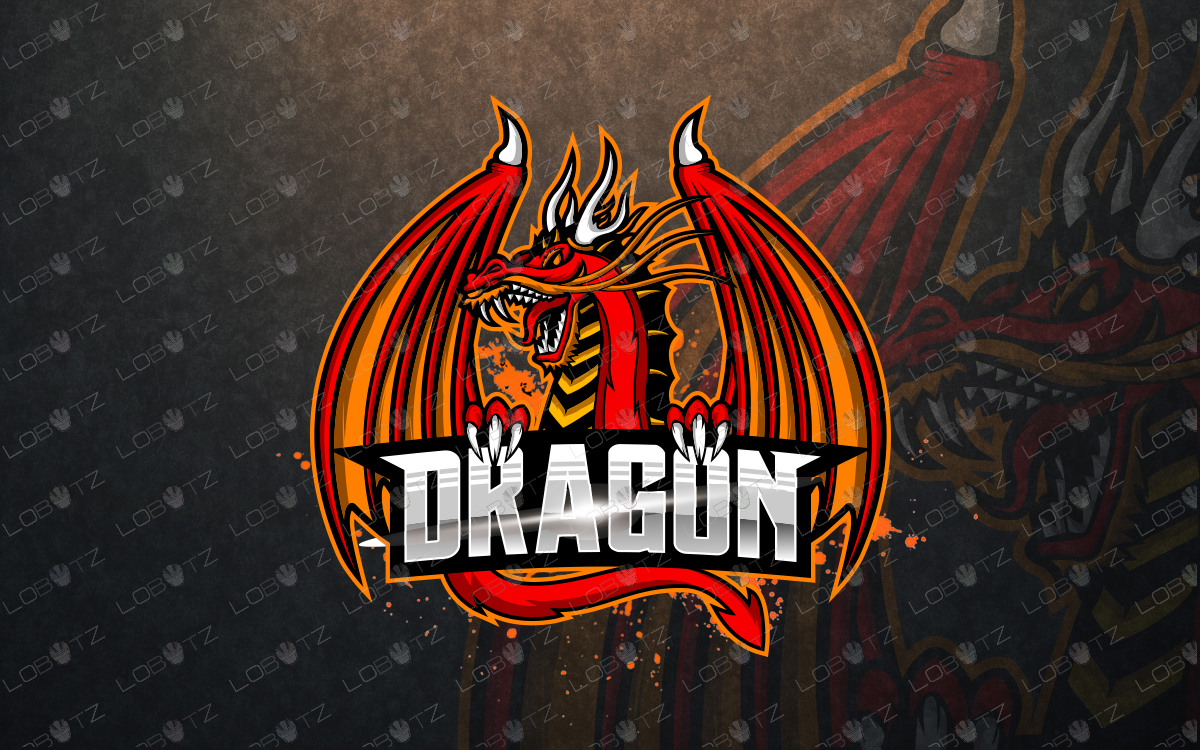 dragon mascot logo dragon esports logo