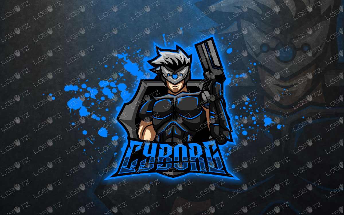 Gamer Ninja Mascot Logo Gamer Ninja ESports Logo Gaming Logo - Lobotz LTD