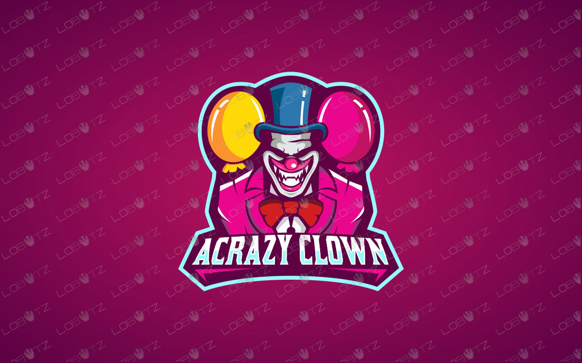 Premium Vector  Crazy gamer. joker gamer concept. e-sport logo - vector  illustration