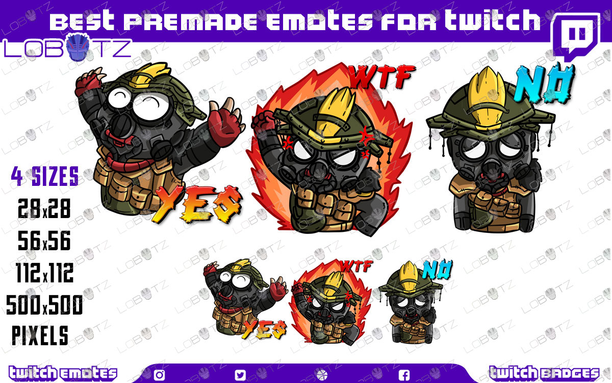 Apex Legends Bloodhound Emotes Bloodhound Sub Badges For Twitch Stream Premade Twitch Emotes Lobotz