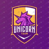 Premade Unicorn Mascot Logo | Unicorn Mascot Logo For Sale