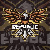 Eagle Mascot Logo For Sale | Premade Eagle ESports Logo