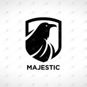 Modern & Creative Raven Logo For Sale