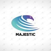 Majestic Eagle Logo | Eagle Head Logo For Sale