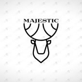 Majestic Deer Logo For Sale Premade Deer Logo For Sale
