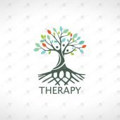 Premade Human Tree Logo For Sale