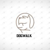 Premade Dog Head Logo For Sale | Dog Logo