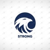 Premade Eagle Logo | Eagle Head Logo For Sale