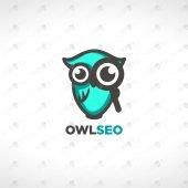 Premade Owl Logo | Majestic Owl Logo For Sale