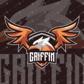 Griffin Mascot Logo For Sale | Griffin ESports Logo