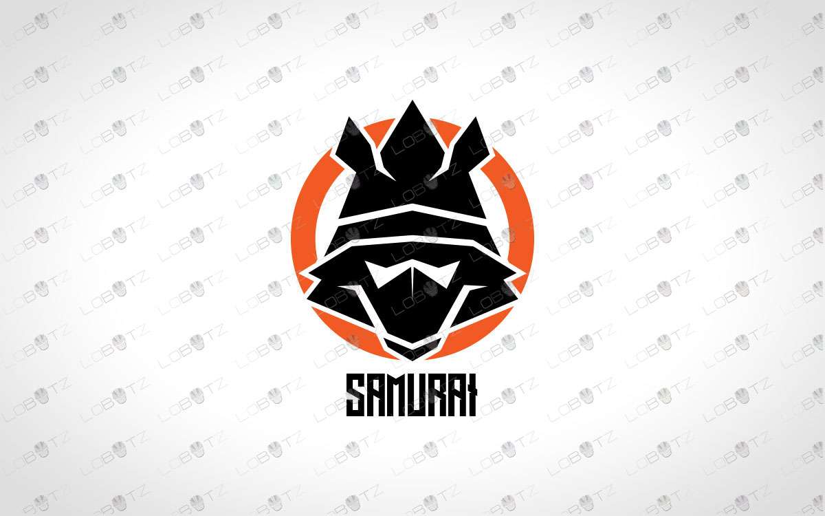 Premade Samurai Logo For Sale