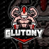Premade Mascot Logo For Sale | Strong Mascot Logo