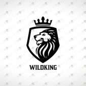 Premade Lion Logo | Majestic King Lion Logo For Sale