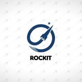 Premade Rocket Logo | Modern & Trendy Rocket Logo For Sale