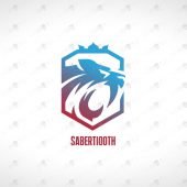 Premade Sabertooth Logo | Tiger Logo For Sale