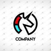 Premade Unicorn Logo For Sale Free Customisation