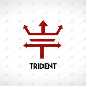 Premade Trident Logo For Sale
