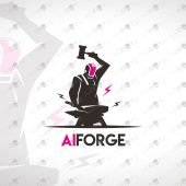 Premade Blacksmith Logo For Sale With Free Customisations