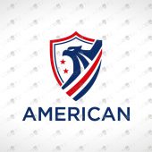 American Eagle Logo | Premade Eagle Logo For Sale