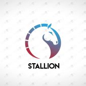 Spectacular Horse Logo For Sale With Free Customisations
